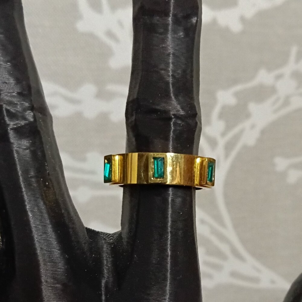 Triple Set Goldtone Band - Picture 3 of 4